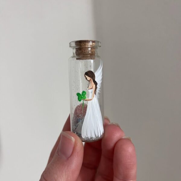 Amulet Artofsoul|Pro štěstí a ochranu-Čtyřlístek