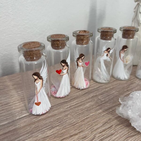 Amulet Artofsoul|Pro štěstí a ochranu fialový s vážkou 1