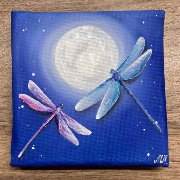 Obraz Artofsoul | RovnoVážky v úplňku 10x10