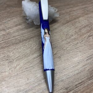 Jedinečná andělská propiska Artofsoul1 - modrá-