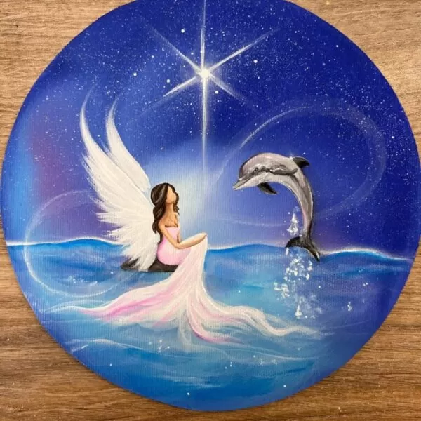 Andělský obraz Artofsoul | Radost ze života 20cm