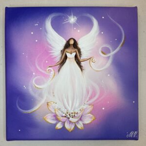 Andělský a světelný obraz Artofsoul | Znovuzrození do Lásky 20x20