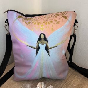 Jedinečná andělská kabelka Artofsoul | Přijímání v Lásce 27x30x5