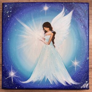 Andělský obraz Artofsoul - Přináším světlo do tvého života - 20x20