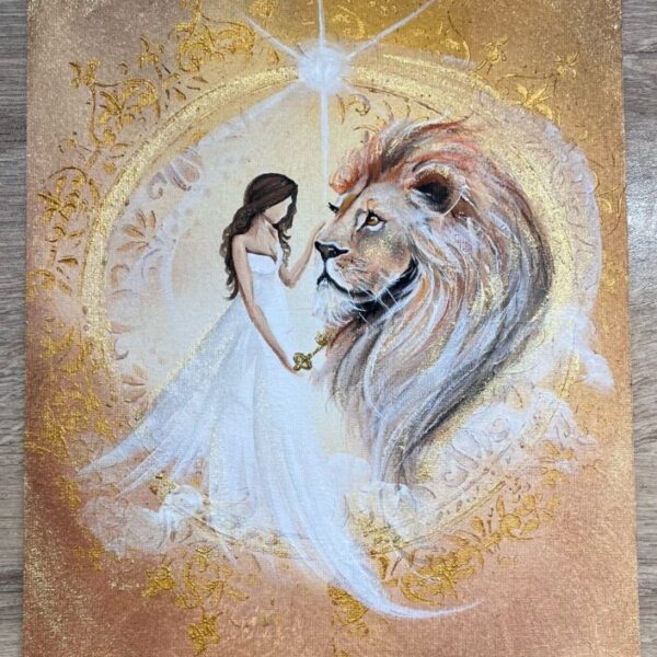 Andělský obraz Artofsoul - Brána k hojnosti - 20x30