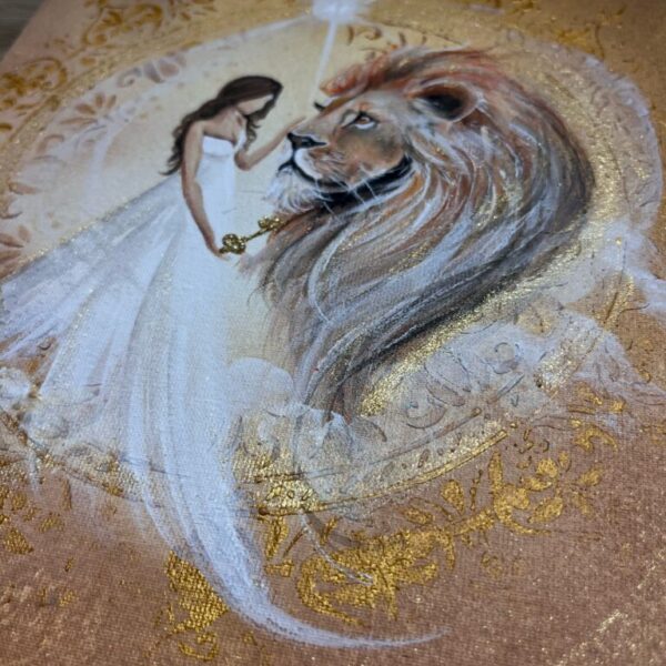 Andělský obraz Artofsoul - Brána k hojnosti - 20x30