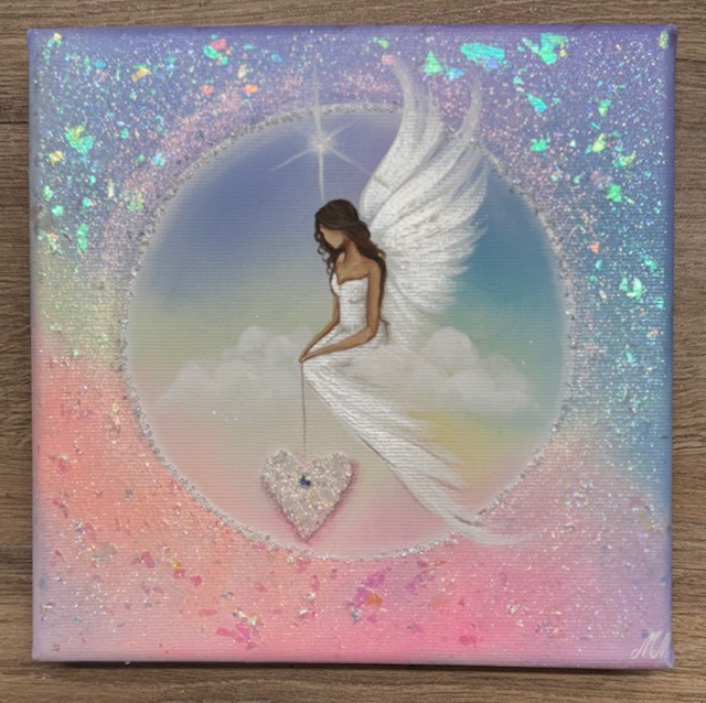 Andělský harmonizační obraz Artofsoul | Klid | 20x20