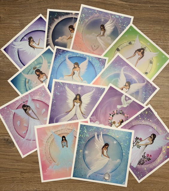 Andělské karty pro pohlazení a radost | Výhodný set :) 24 karet