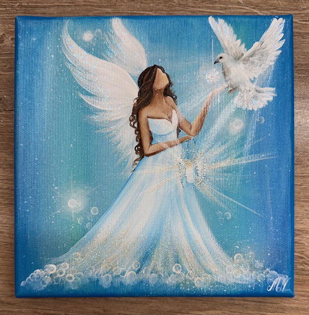 Andělský obraz Artofsoul | Světlo a síla do tvého života | 20x20