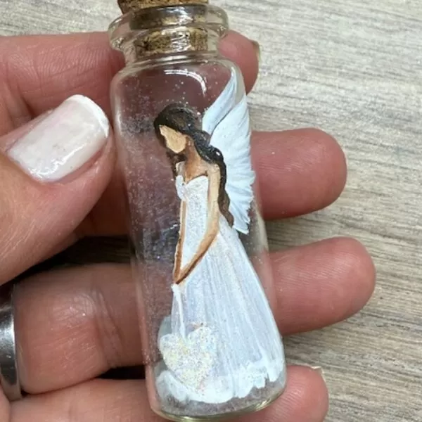 Amulet Artofsoul | Pro štěstí a ochranu - Srdíčko vlevo