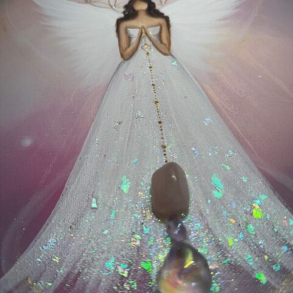 Andělský léčivý obraz Artofsoul | Pokora | 30x40 cm