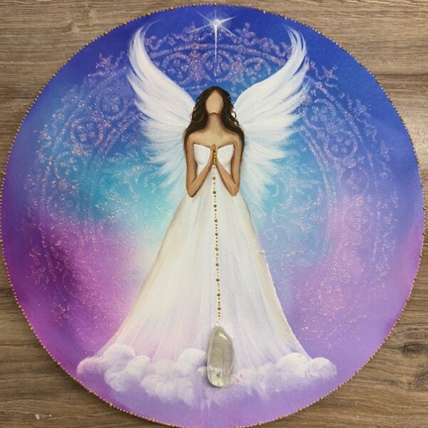 Andělský harmonizační a podporující obraz Artofsoul Věřím ve své světlo | 30cm