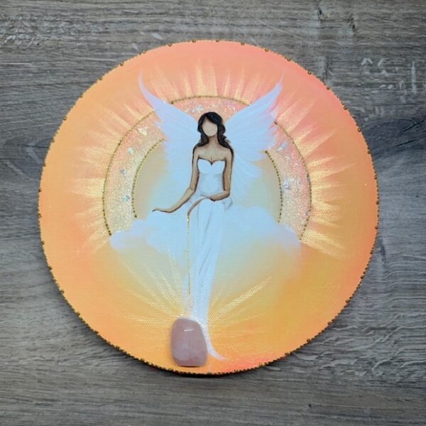 Andělský ochranný a harmonizační obraz Artofsoul | Zklidnění  | 20 cm