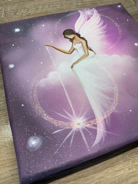 Andělský ochranný obraz | Anděl strážný | 20x20 cm - Obrázek 4