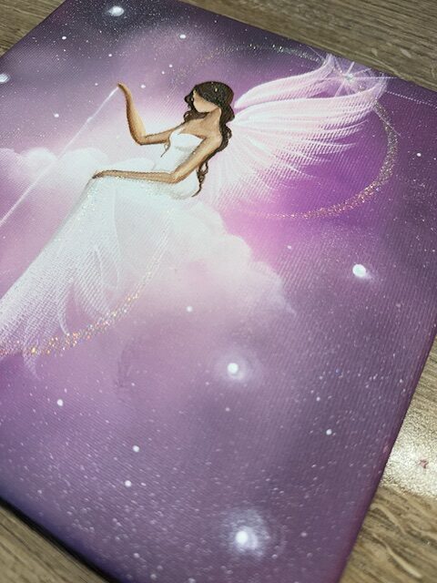 Andělský ochranný obraz | Anděl strážný | 20x20 cm - Obrázek 3