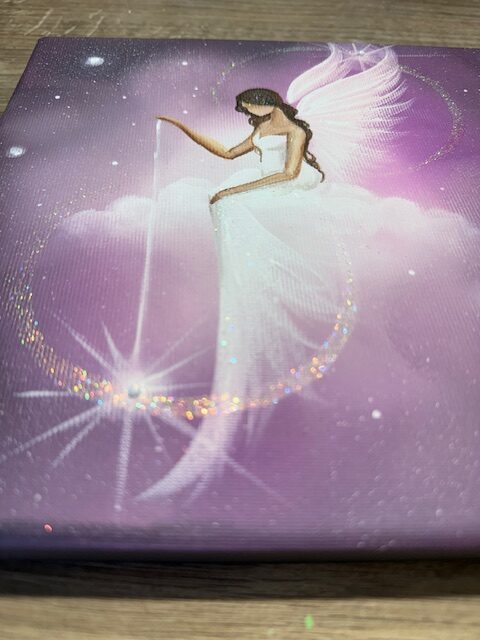 Andělský ochranný obraz | Anděl strážný | 20x20 cm - Obrázek 2