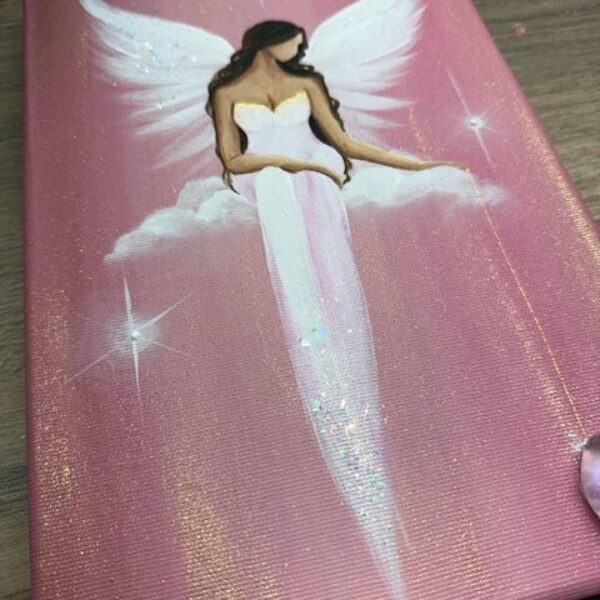 Andělský ochranný a harmonizační obraz | Andělský ochránce | 20x30 cm