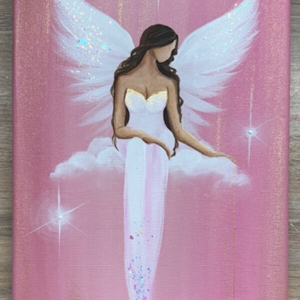 Andělský ochranný a harmonizační obraz | Andělský ochránce | 20x30 cm