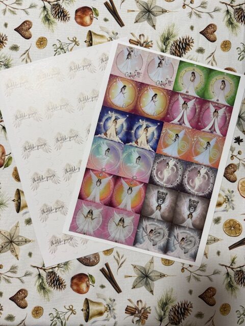 Andělské jedinečné pexeso | ORIGINÁLNÍ KARETNÍ HRA 2x12 obrázků | Mix barviček