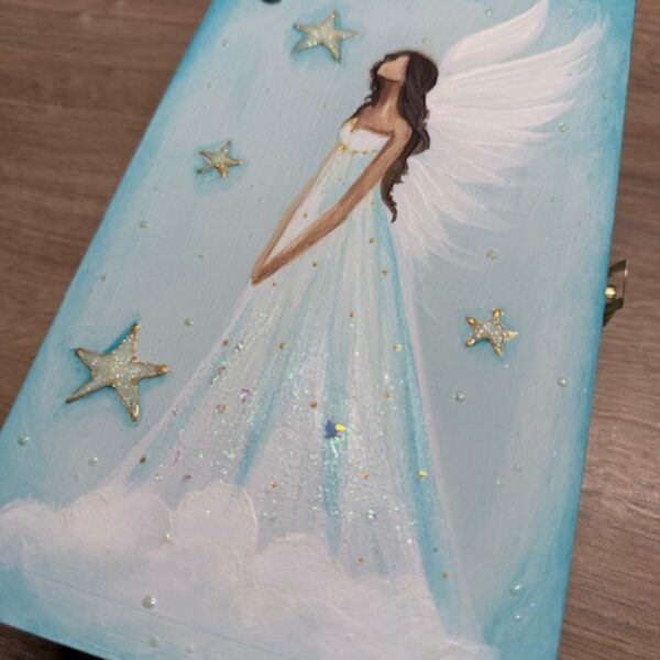 Andělská krabička Artofsoul | Krabička na poklady | 22x13x7 cm