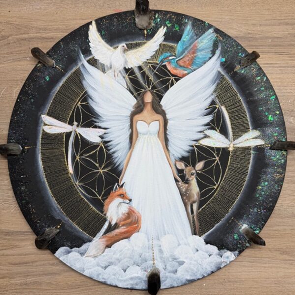 Nesmírně silný obraz v energiích novoluní se záhnědami | Zranitelnost | 50 cm