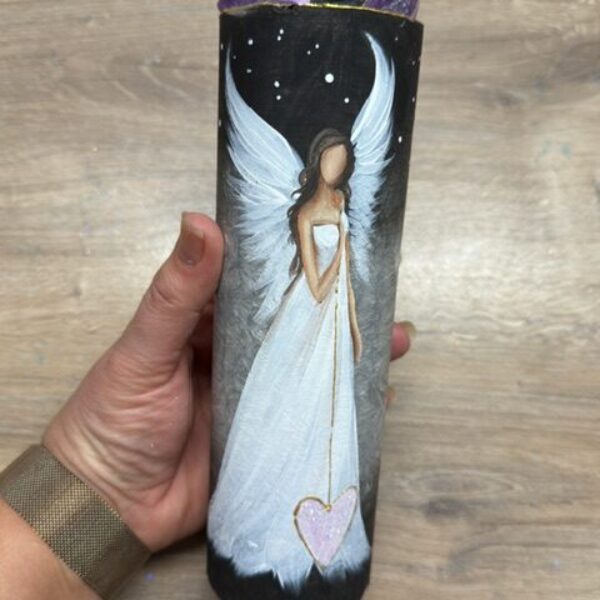 Svíce hluboké vnitřní proměny | 20 cm | Černá 2