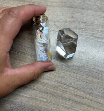 Andělský amulet v energiích slunovratu s křišťálky uvnitř | Návrat ke sví síle | 7