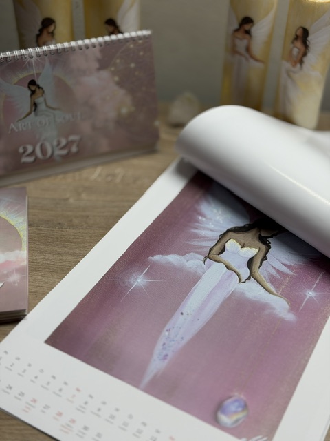 Nástěnný kalendář 2027 | Andělé ArtofSoul | PŘEDPRODEJ - Obrázek 13