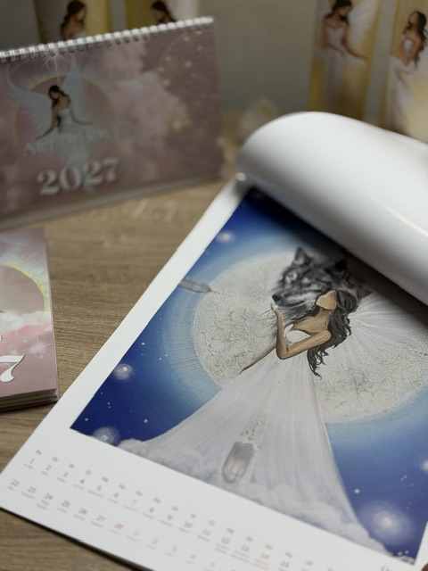 Nástěnný kalendář 2027 | Andělé ArtofSoul | PŘEDPRODEJ - Obrázek 3